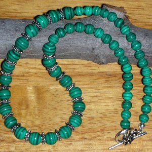 Gorgeous Genuine African Turquoise Beads Necklace
